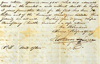 19th century letter